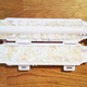 rice tamped inside each half of the Sushi Bazooka chamber with the central rod in place